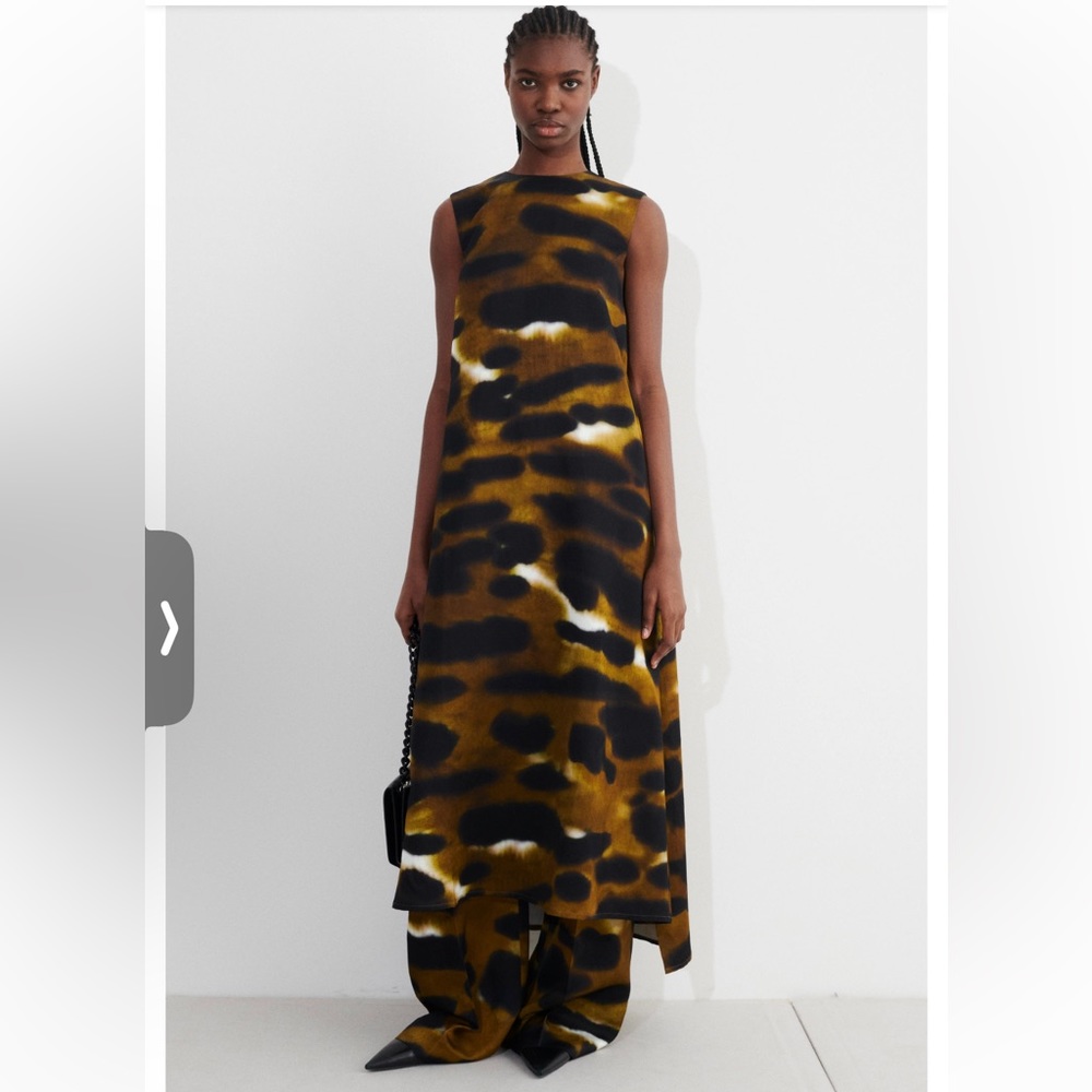 Christian Wijnants Midi Dala Dress Brown S